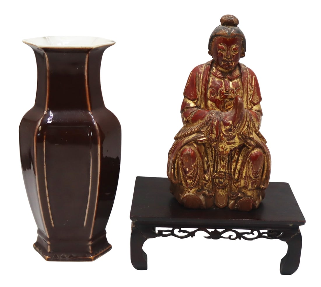 Chinese Decorative Objects Grouping.