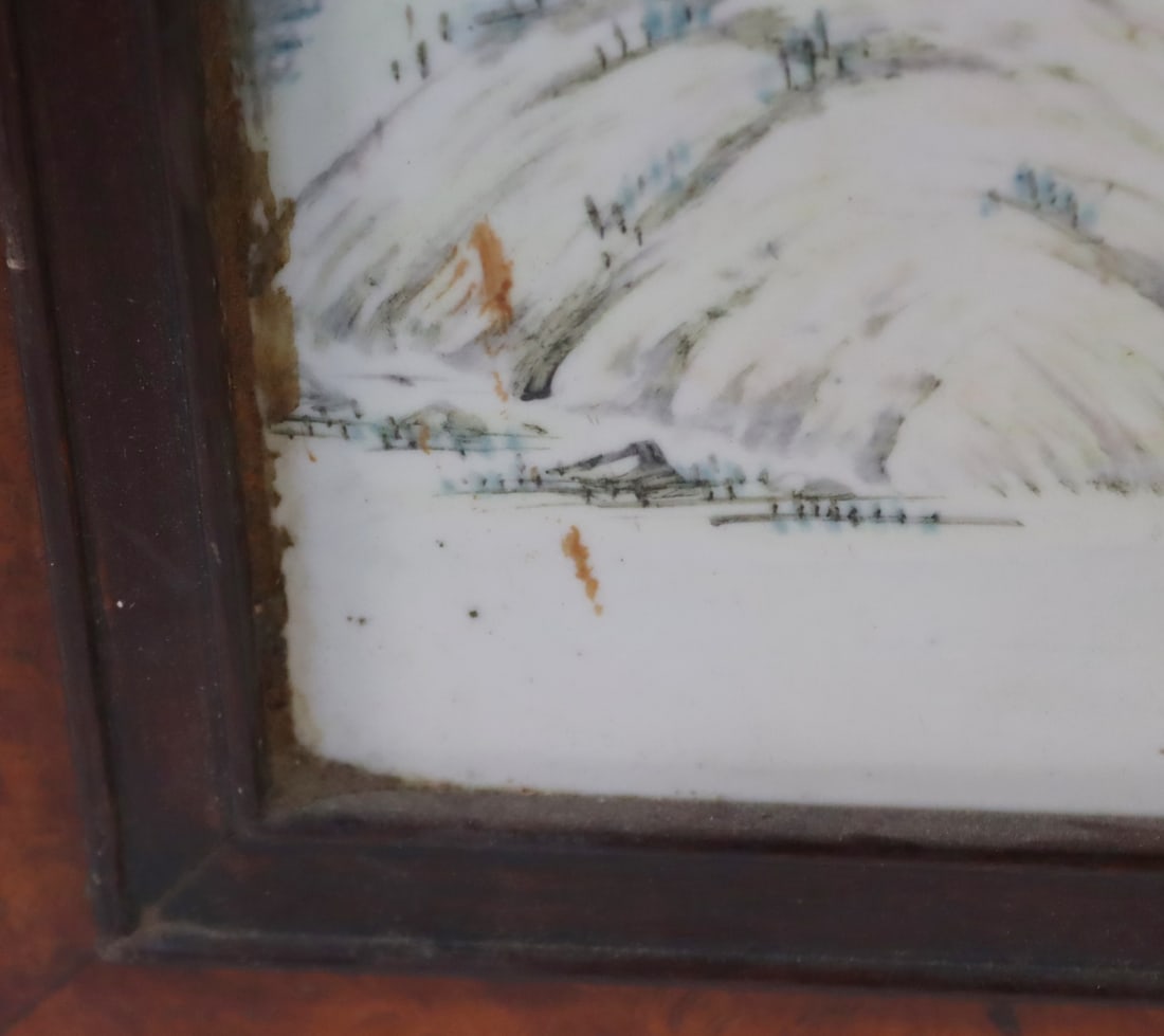 Signed Chinese Landscape Plaque. - 7