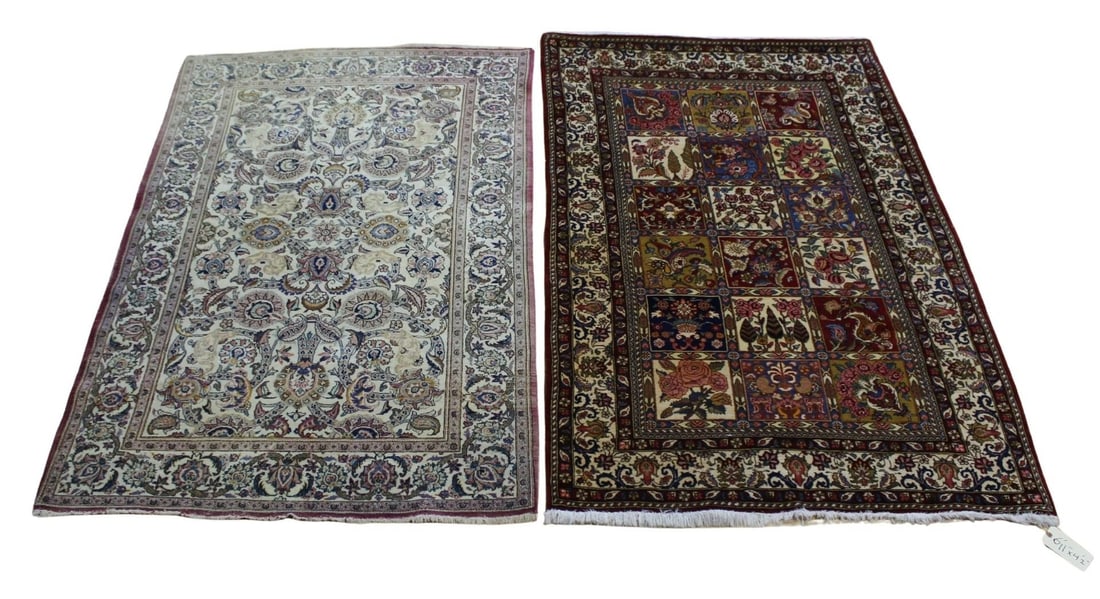 Vintage And Finely Hand Knotted Carpets. (1 of 12)
