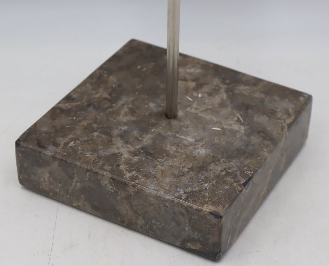 Geode Style Specimen on Marble Base. - 7