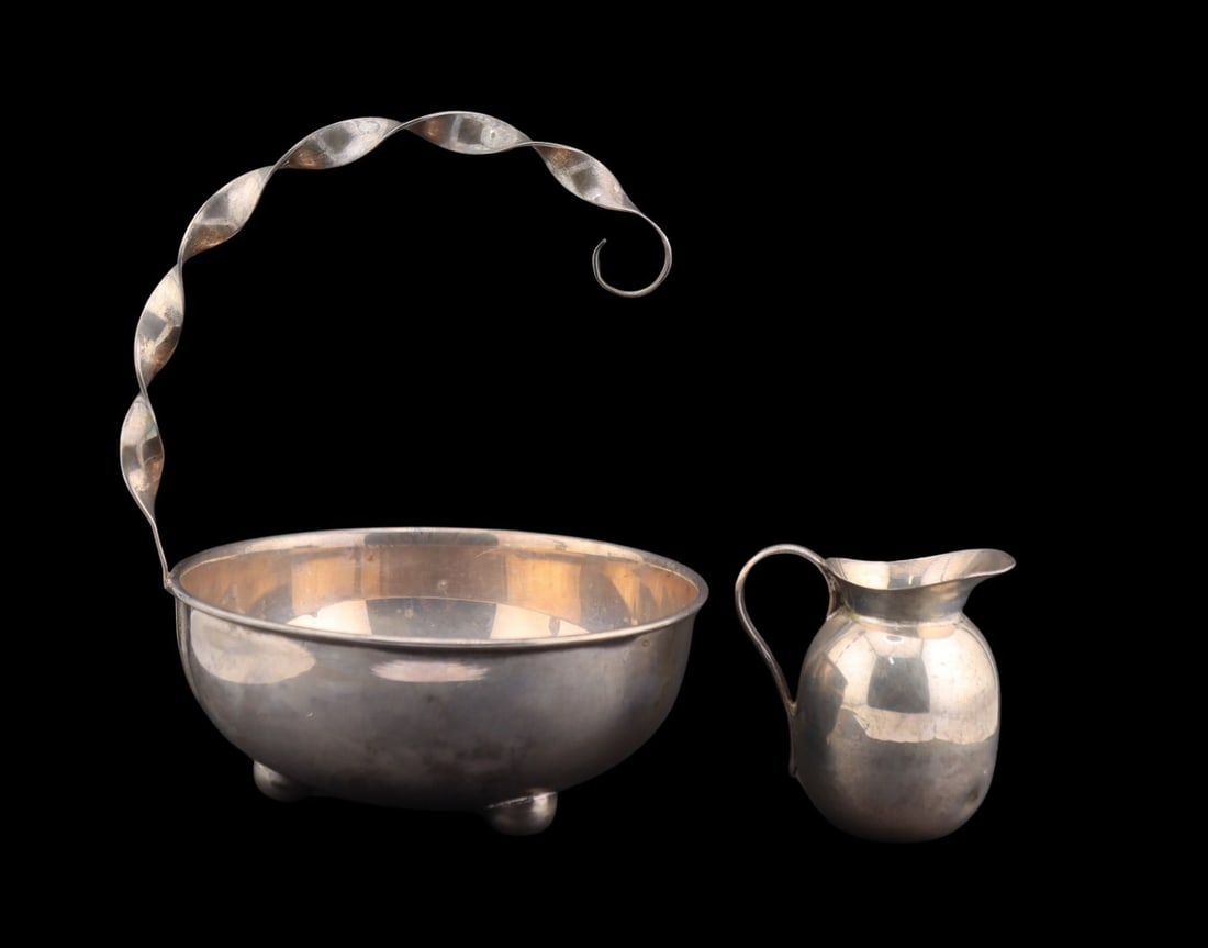 STERLING. Assorted Hollowware Grouping. - 10