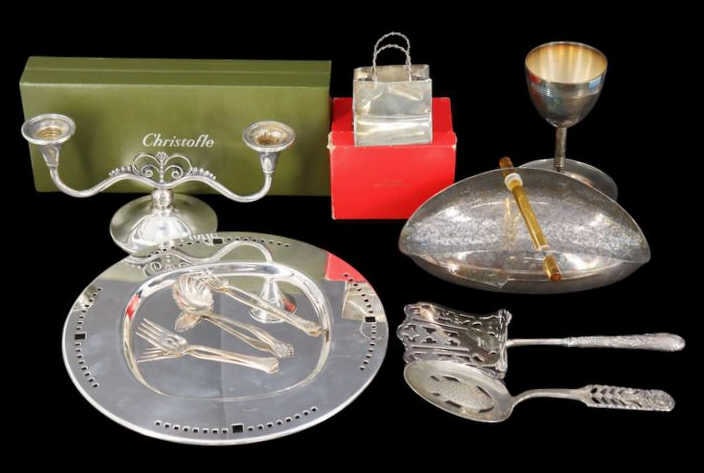 JEWELRY Sterling Flatware and Designer Silverplate (1 of 20)