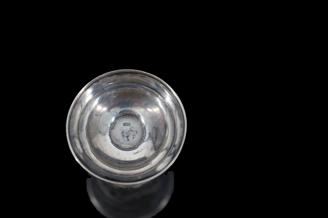 SILVER. (3) Assorted Russian Silver Cups. - 10