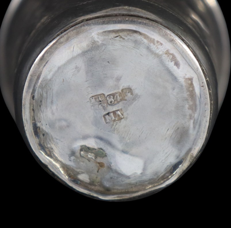 SILVER. (3) Assorted Russian Silver Cups. - 15