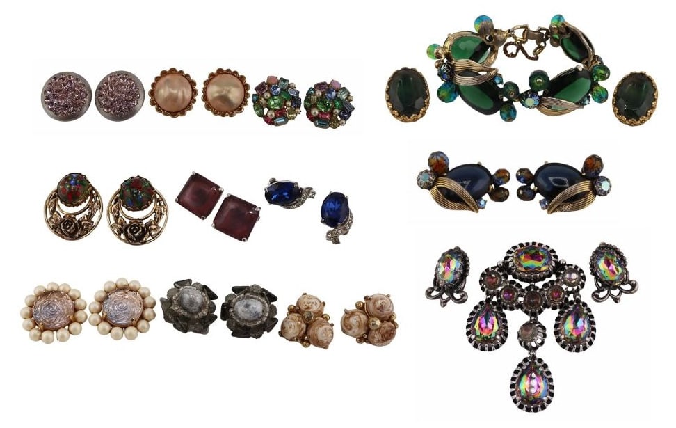 JEWELRY. Collection of Vintage Schiaparelli Jewels (1 of 14)