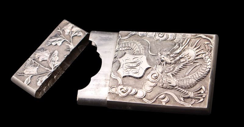 SILVER. Chinese Export Silver Items. - 4