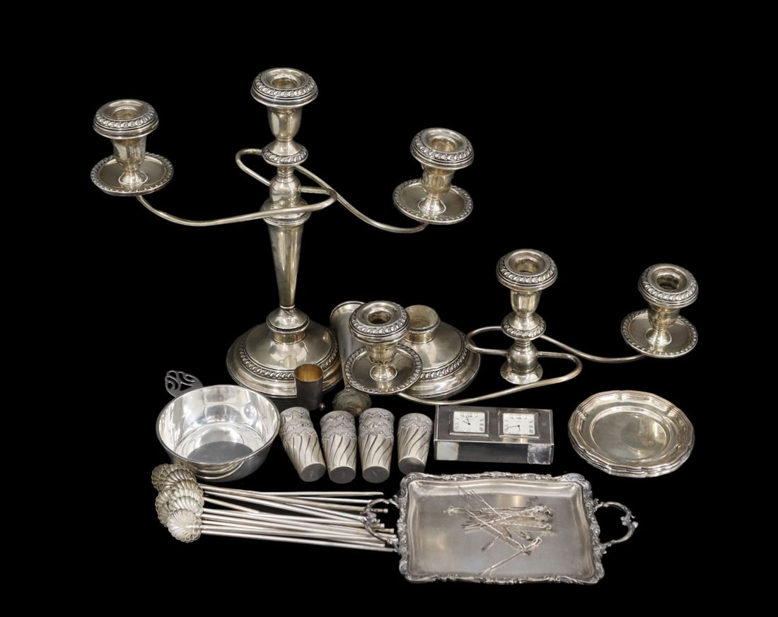 SILVER. Assorted Grouping of Sterling, Silver, and (1 of 13)