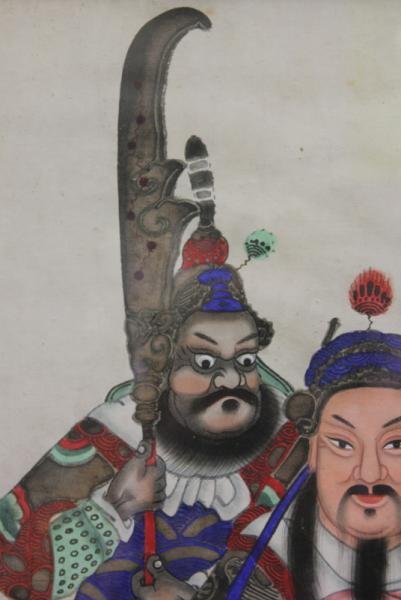 Antique Chinese Painting on Pith Paper. - 6