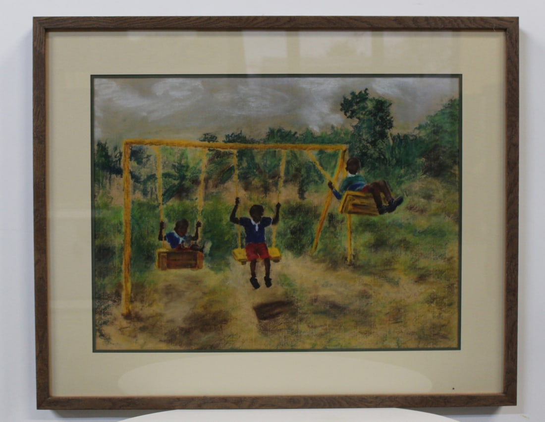 UNSIGNED Framed Mixed Media - 2