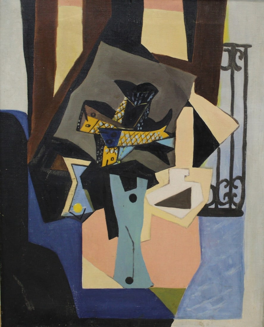 After Leger UNSIGNED Oil On Canvas. (1 of 5)