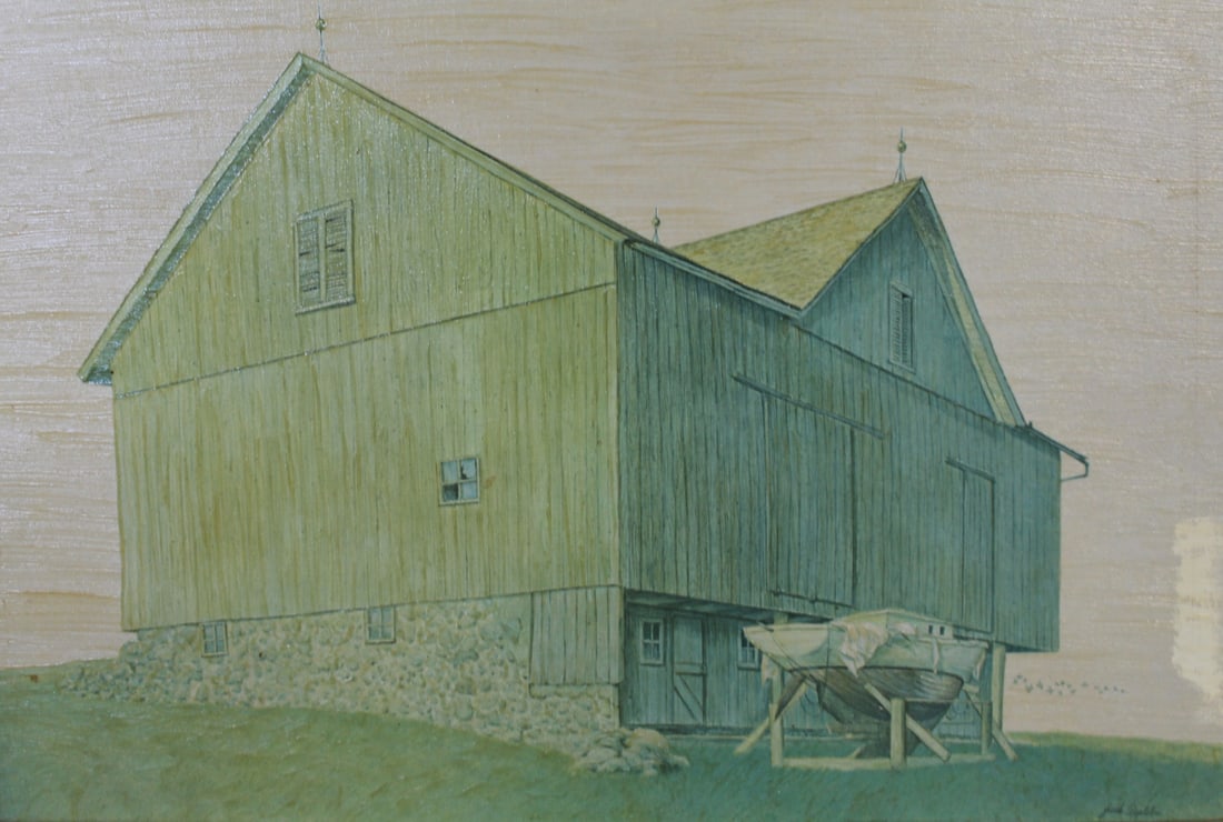 JACK APPLETON Signed Acrylic On Canvas. (1 of 7)