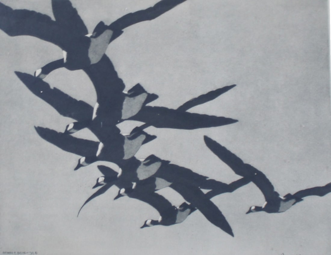 RICHARD C. BISHOP Signed & Titled Print. (1 of 6)