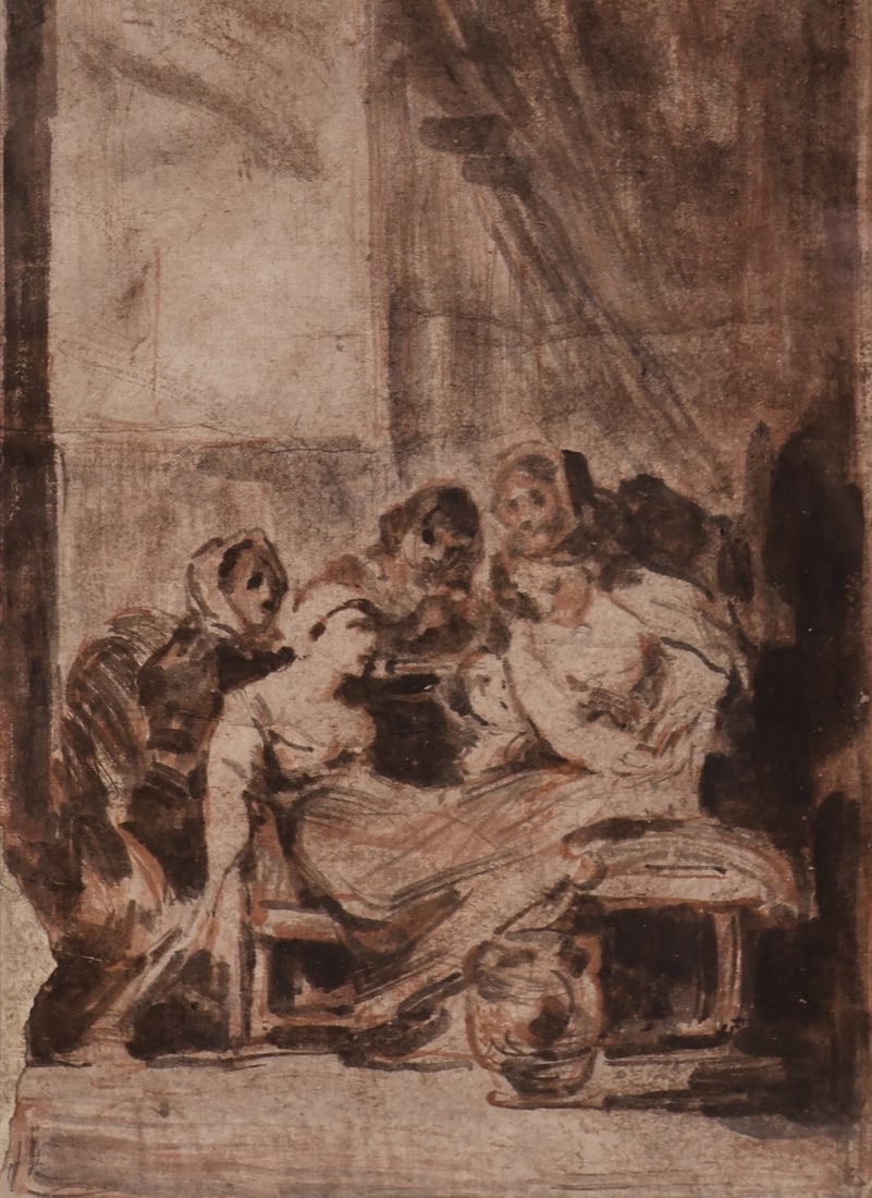 FRANCISCO GOYA (CIRCLE OF) (1746-1828). (1 of 4)