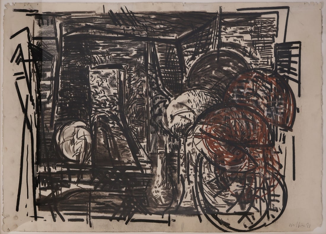 JOHN WALKER (BRITISH, b. 1939). (1 of 4)