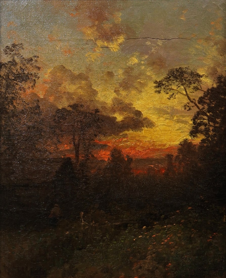 HERMANN OTTOMAR HERZOG (AMERICAN, 1832-1932). (1 of 5)