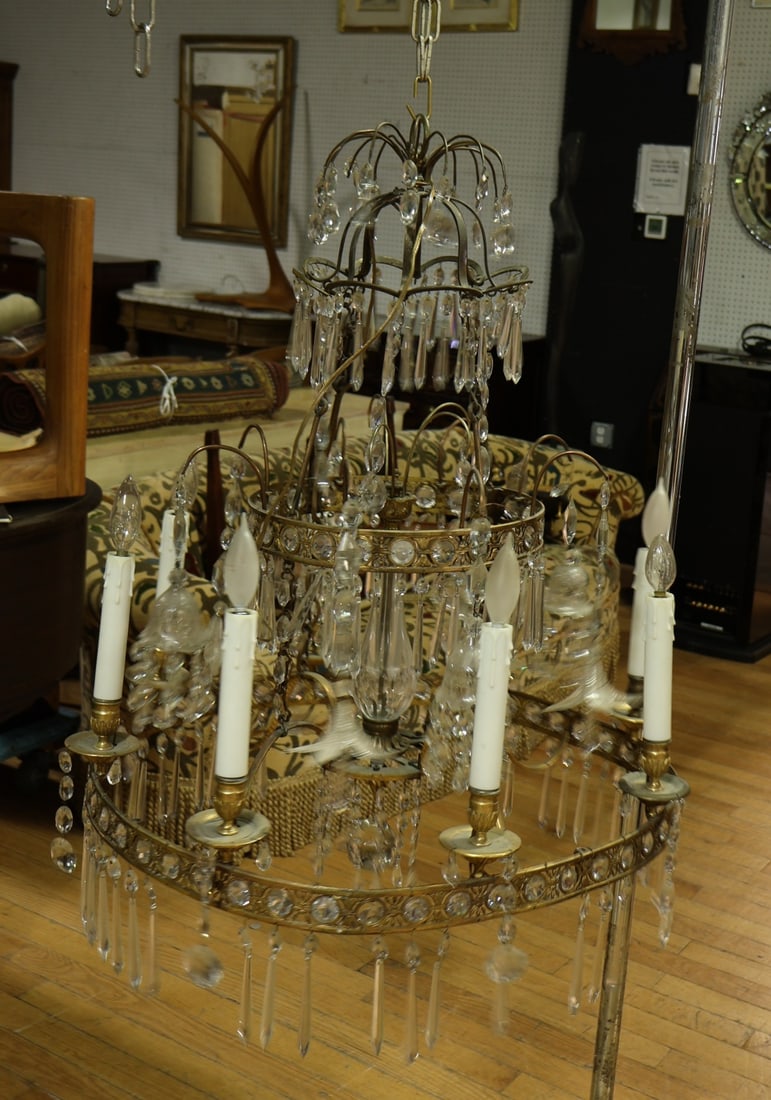 Antique & Fine Quality Baltic Style Chandelier. (1 of 1)