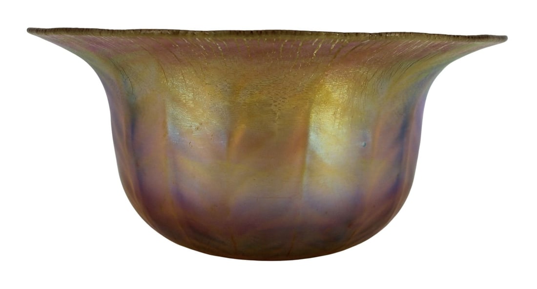 Signed L.C.T. Favrille Tiffany Bowl (1 of 7)