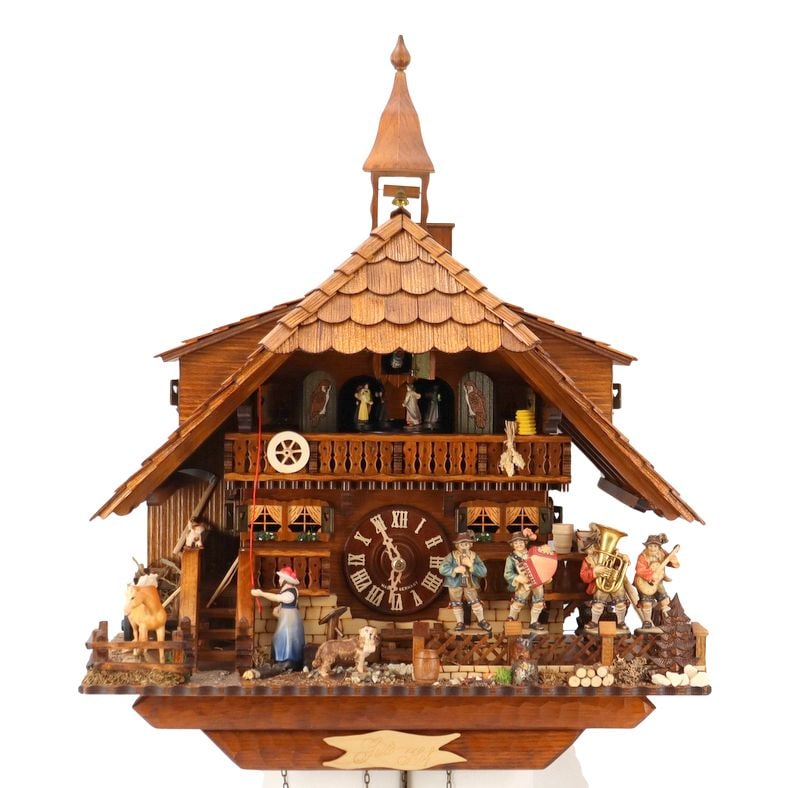Finest Quality German Gutshof Chalet Cuckoo Clock (1 of 19)