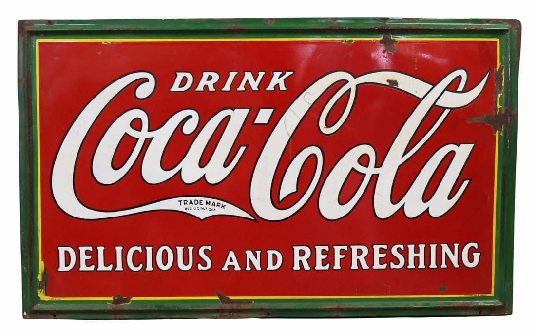 Drink Coca Cola Delicious and Refreshing Sign. (1 of 20)