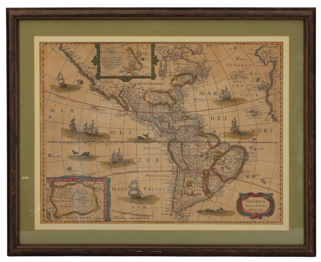 (Map) America Noviter Delineata 1631 (1 of 7)