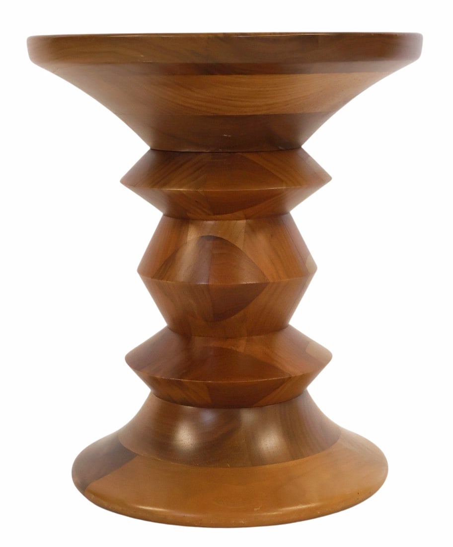 Vintage Eames Wooden Stool. (1 of 5)