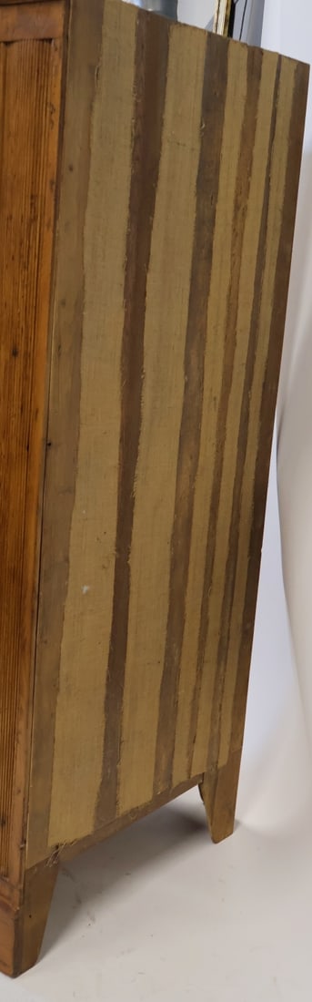 Antique Pine Corner Cabinet. - 6