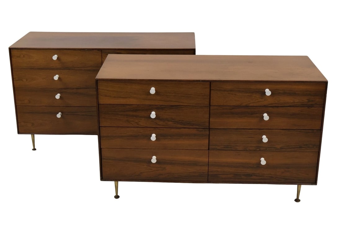 Midcentury Pr Of George Nelson Thin Edge Rosewood (1 of 9)