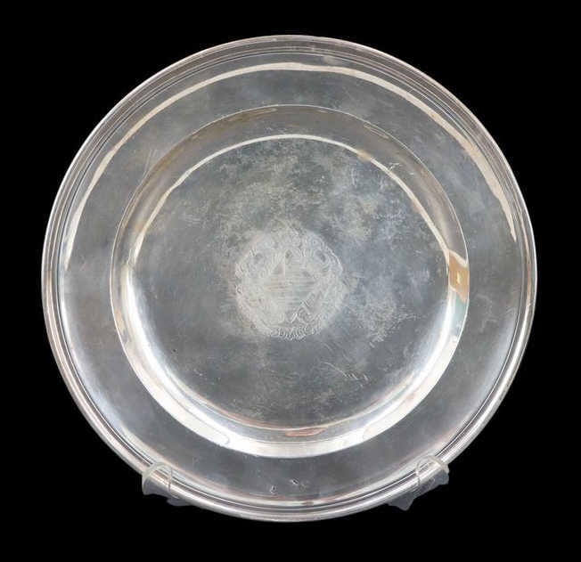 SILVER. George I Britannia .958 Silver Dish. (1 of 7)
