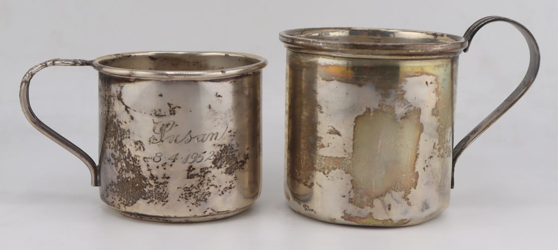 SILVER. Assorted Russian and American Silver. - 8