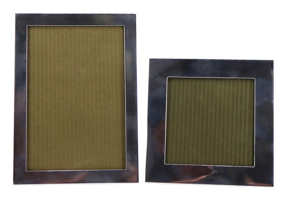 STERLING. (2) Tiffany & Co. Sterling Frames. (1 of 10)