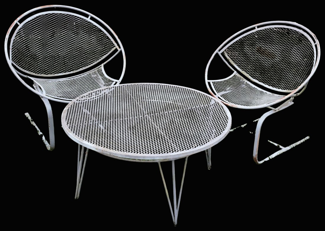 Midcentury Salterini Radar 3 Piece Set. (1 of 7)