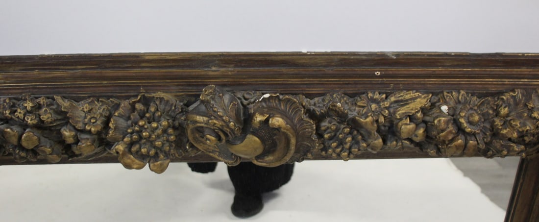 Antique High Relief Rococo Mirror - 5