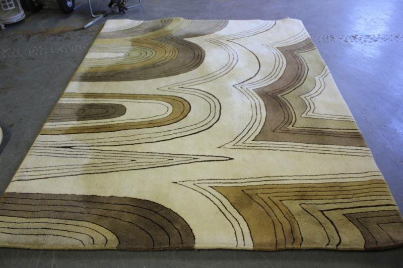 Edward Fields Carpet.: From a Queens, NY estate. Dimensions: 7' w x 9' l.