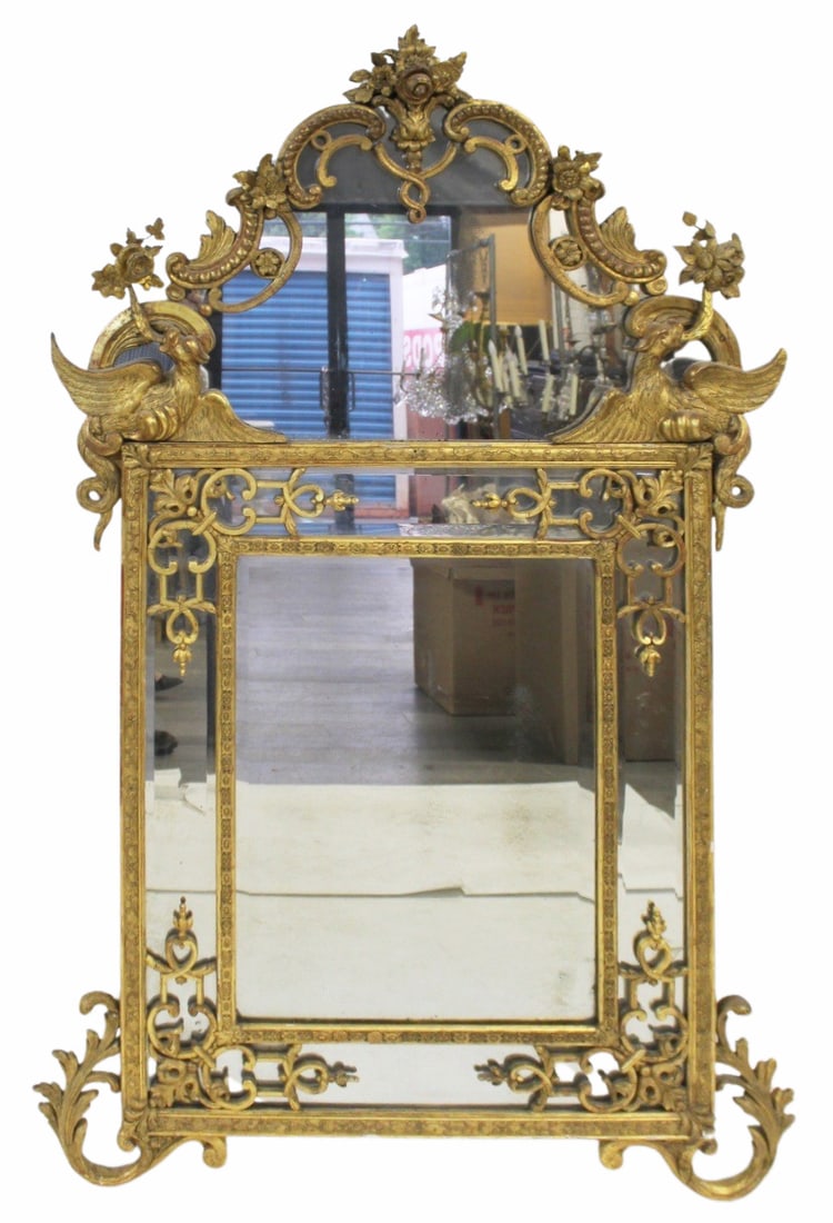 Large & Magnificent Antique Continental Giltwood (1 of 13)