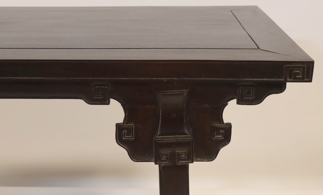 Chinese, Possibly Zitan, Rectangular Table. - 3