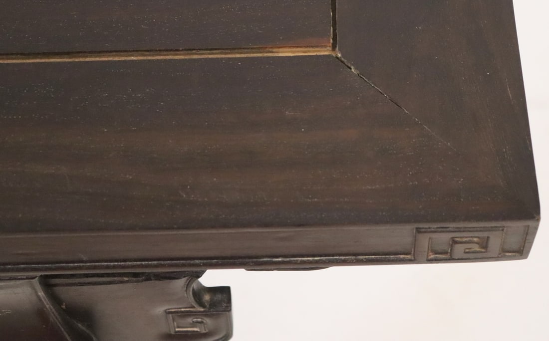 Chinese, Possibly Zitan, Rectangular Table. - 5