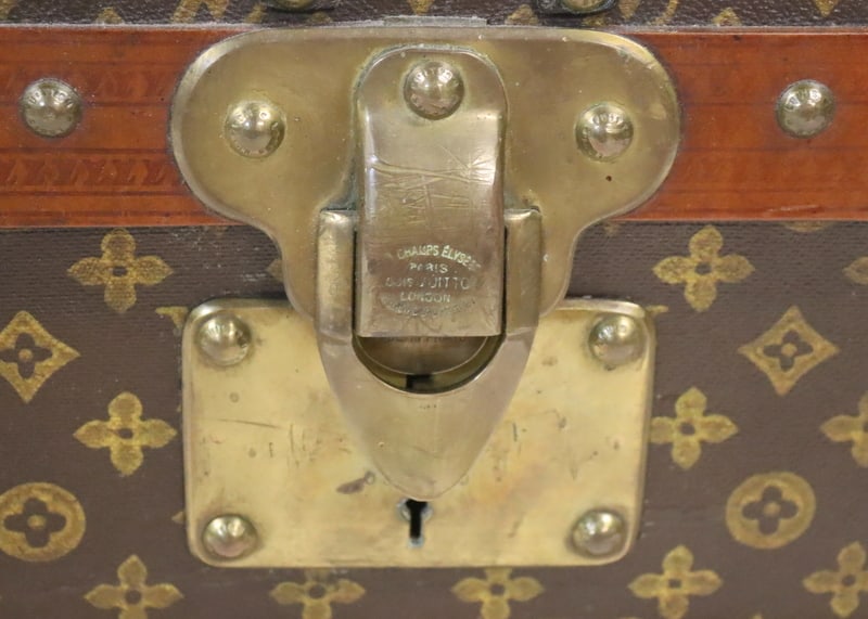 COUTURE. Louis Vuitton Monogrammed Steamer Trunk. - 5