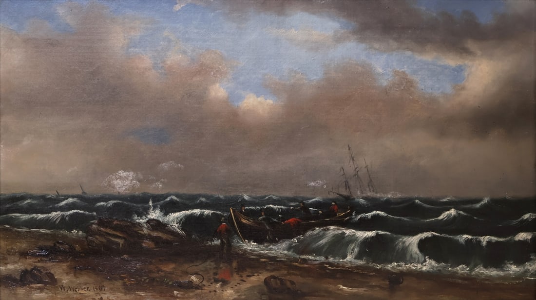 WESLEY ELBRIDGE WEBBER (AMERICAN, 1841-1914). (1 of 6)