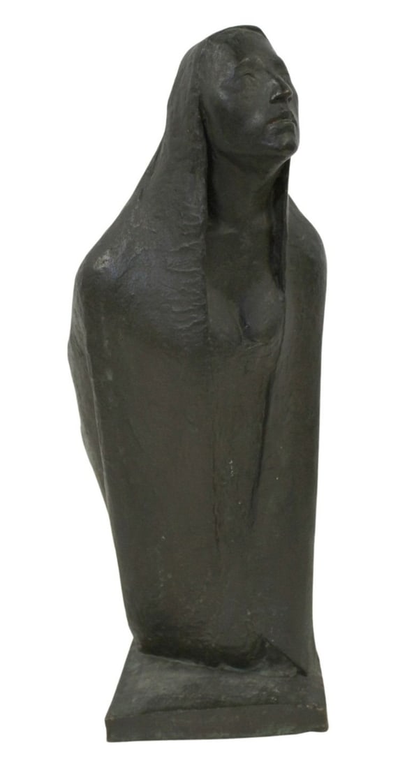 KURASAWA Signed & Dated Bronze Sculpture. (1 of 12)