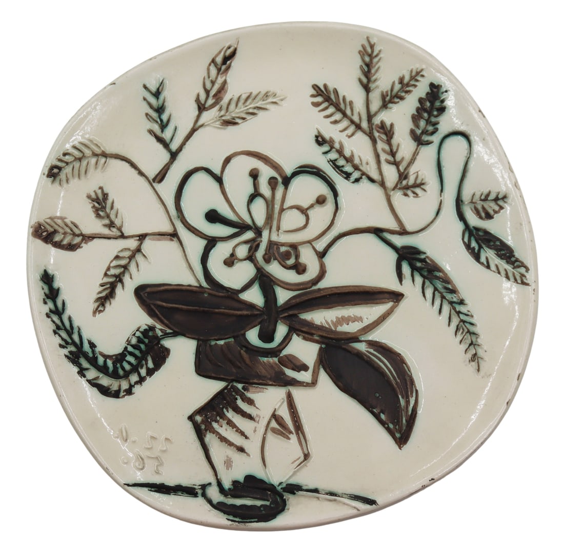 PABLO PICASSO (Spain, 1881-1973) Madoura Plaque. (1 of 11)
