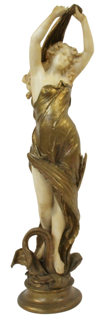 E.BATTIGLIA Signed Large Alabaster Sculpture (1 of 20)