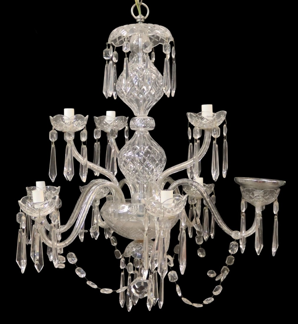 Waterford B9 9 Arm Crystal Chandelier. (1 of 11)