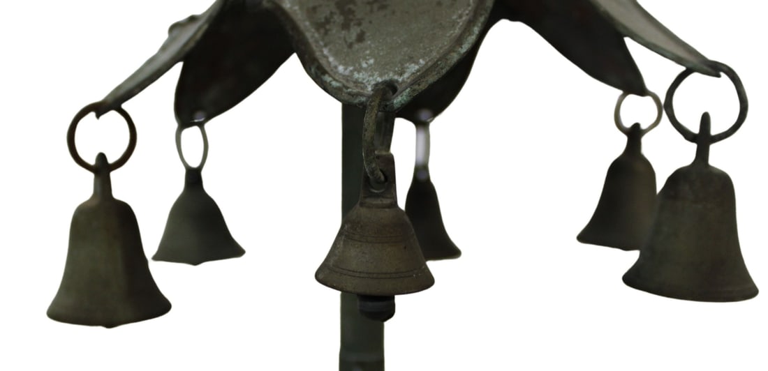 Antique Schellenbaum with Stand. - 4