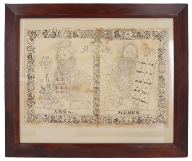 JUDAICA. Rev. M. Rabinowitz (American, active 19th (1 of 10)