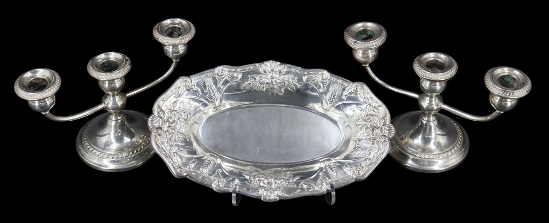 STERLING. Assorted Sterling Hollowware. (1 of 10)