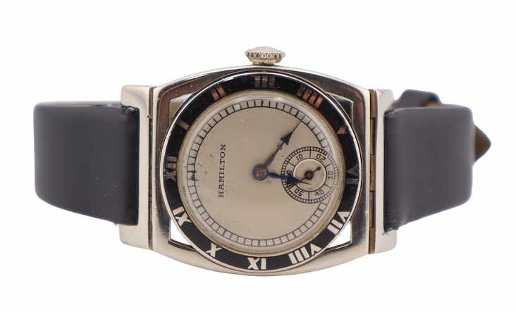JEWELRY. Hamilton Piping Rock 14kt Gold Watch. (1 of 13)