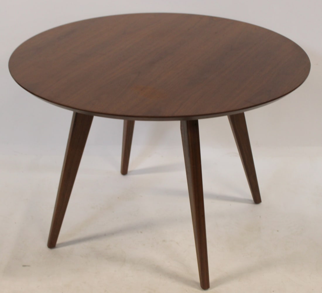 JENS RISOM / KNOLL Signed Center Table. - 3