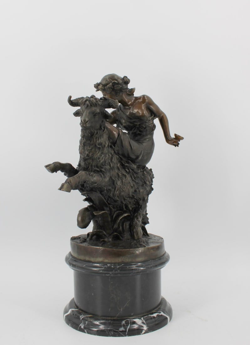 UNSIGNED Large Bronze Sculpture. - 3