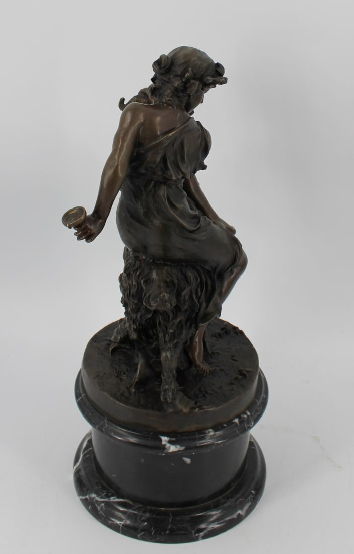 UNSIGNED Large Bronze Sculpture. - 4