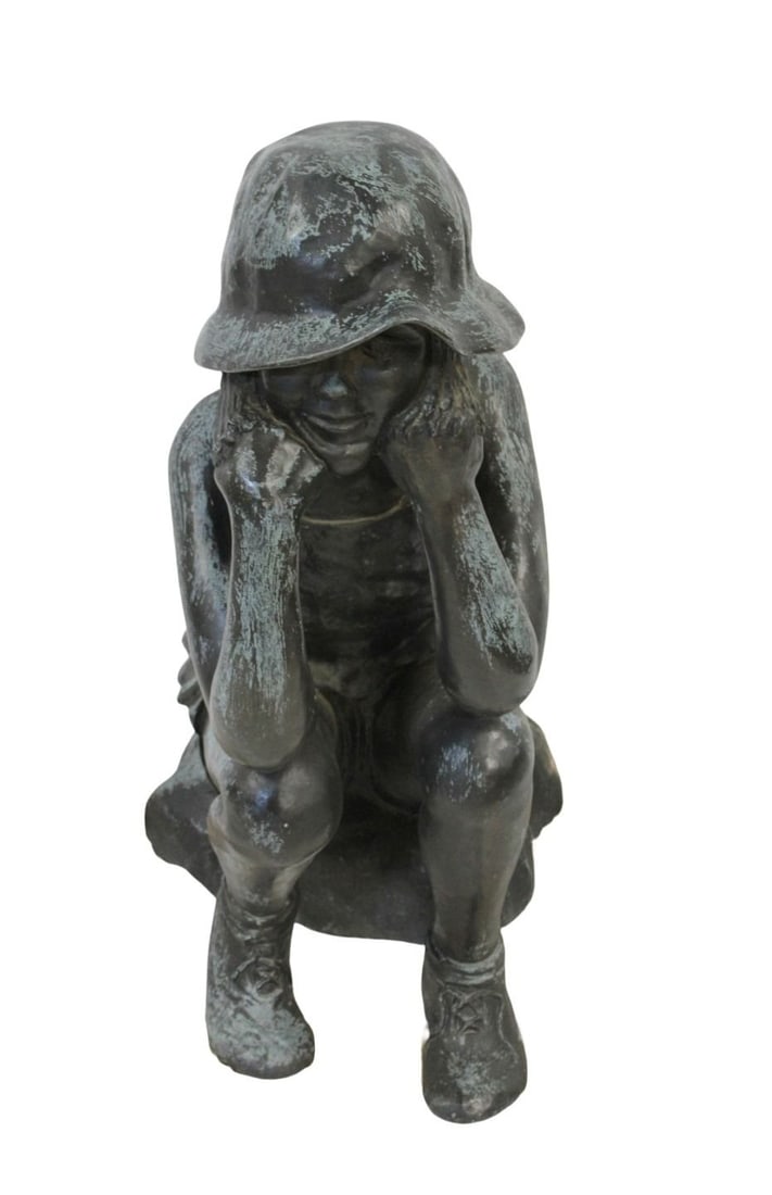 KAY WORDON (U.S.A., 20th Century).: From a Greenwich, CT estate. - Dimensions: 35"h x 17.50"w x 22"d